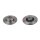 2 brake discs rear axle full Ø 274 mm 11 mm FTE for e.g. RENAULT SCÉNIC