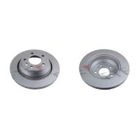 2 brake discs rear axle ventilated Ø 314 mm 22 mm...