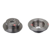 2 brake discs rear axle full Ø 280 mm 16 mm FTE...