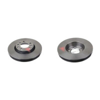 2 Bremsscheiben Vorderachse belüftet Ø 280 mm...