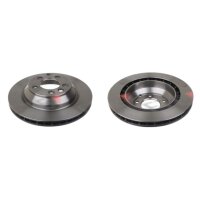 2 brake discs rear axle ventilated Ø 358 mm 28 mm...