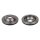 2 brake discs rear axle ventilated Ø 358 mm 28 mm FTE for e.g. PORSCHE CAYENNE