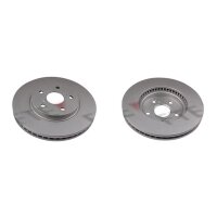 2 Bremsscheiben Vorderachse belüftet Ø 296 mm...