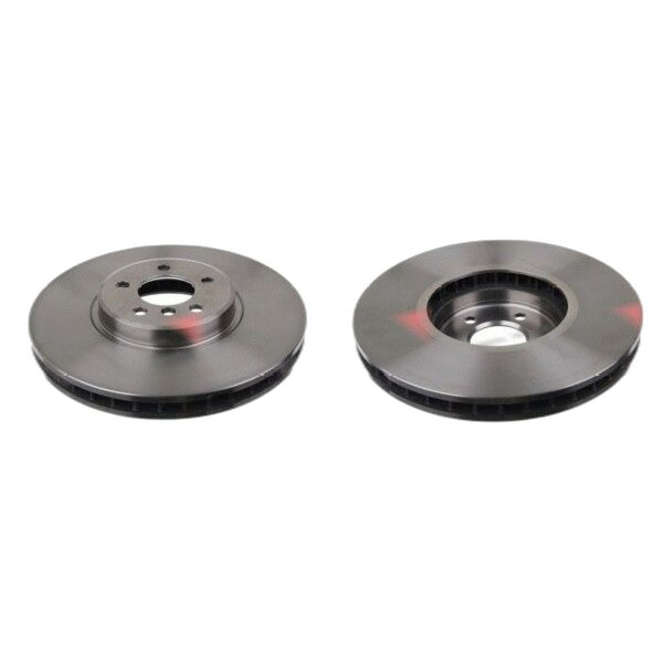2 brake discs front axle ventilated Ø 365 mm 36 mm FTE for BMW X5 and others