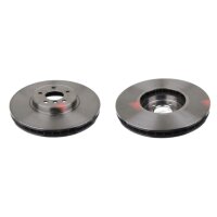 2 Bremsscheiben Vorderachse belüftet Ø 365 mm...