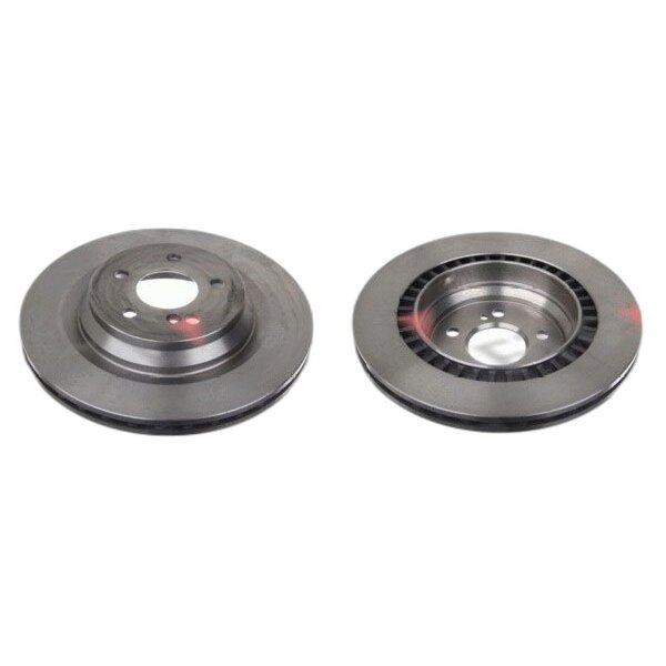 2 brake discs rear axle ventilated Ø 320 mm 24 mm FTE for MB S-CLASS and others