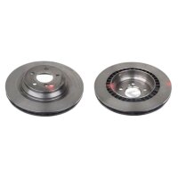 2 brake discs rear axle ventilated Ø 320 mm 24 mm...