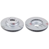 2 Bremsscheiben Vorderachse belüftet Ø 348 mm...