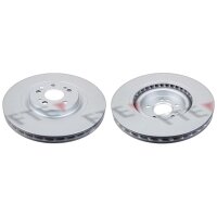 2 Bremsscheiben Vorderachse belüftet Ø 345 mm...