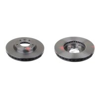 2 brake discs front axle ventilated Ø 274 mm 28 mm...