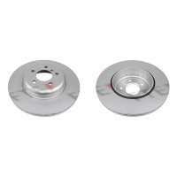 2 brake discs rear axle ventilated Ø 345 mm 24 mm...