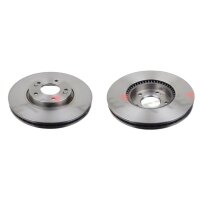 2 Bremsscheiben Vorderachse belüftet Ø 300 mm...