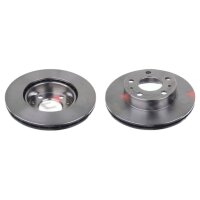 2 Bremsscheiben Vorderachse belüftet Ø 300 mm...