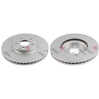 2 Bremsscheiben Vorderachse belüftet Ø 300 mm...