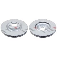 2 brake discs front axle ventilated Ø 321 mm 30 mm...