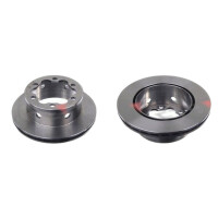 2 brake discs rear axle ventilated Ø 285 mm 22 mm...