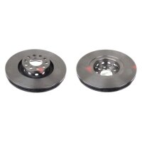 2 Bremsscheiben Vorderachse belüftet Ø 323 mm...