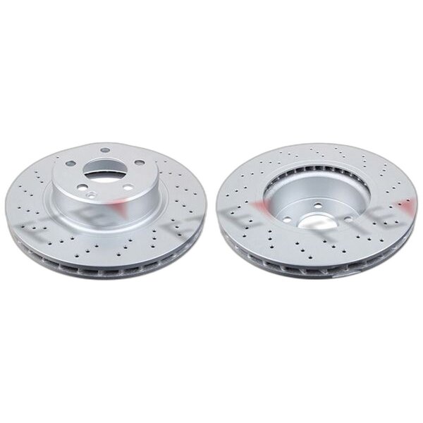 2 Bremsscheiben Vorderachse belüftet Ø 312 mm 28 mm FTE für MB S-KLASSE