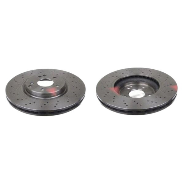 2 Bremsscheiben Vorderachse belüftet Ø 330 mm 28 mm FTE für u.a. MB C-KLASSE