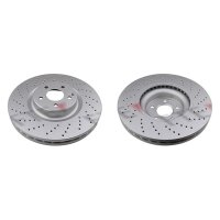 2 Bremsscheiben Vorderachse belüftet Ø 360 mm...