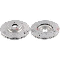 2 Bremsscheiben Vorderachse belüftet Ø 360 mm...