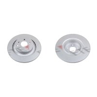 2 brake discs rear axle ventilated Ø 350 mm 20 mm...