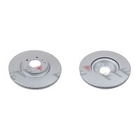 2 Bremsscheiben Vorderachse belüftet Ø 320 mm...