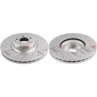 2 Bremsscheiben Vorderachse belüftet Ø 360 mm...