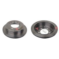 2 brake discs rear axle ventilated Ø 345 mm 18 mm...