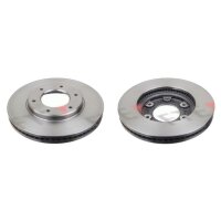 2 Bremsscheiben Vorderachse belüftet Ø 285 mm...