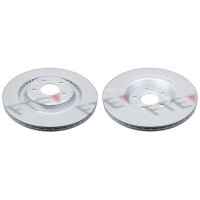 2 brake discs rear axle ventilated Ø 330 mm 22 mm...