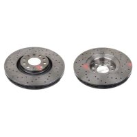 2 Bremsscheiben Vorderachse belüftet Ø 320 mm...