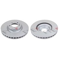 2 brake discs front axle ventilated Ø 368 mm 36 mm...