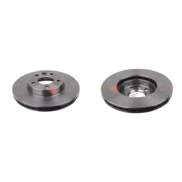 2 Bremsscheiben Vorderachse belüftet Ø 288 mm 25 mm FTE für u.a. VW SHARAN