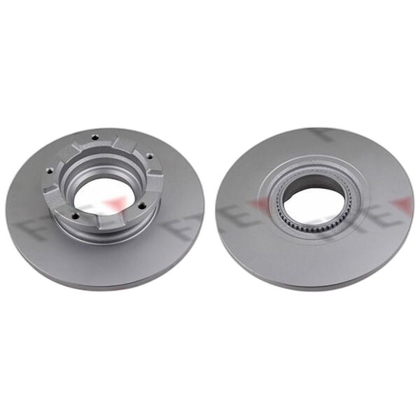 2 brake discs rear axle full Ø 308 mm 16 mm FTE for e.g. FORD TRANSIT
