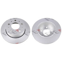 2 brake discs rear axle ventilated Ø 300 mm 22 mm...