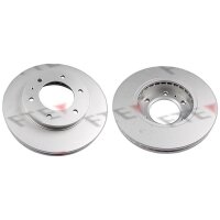 2 Bremsscheiben Vorderachse belüftet Ø 302 mm...