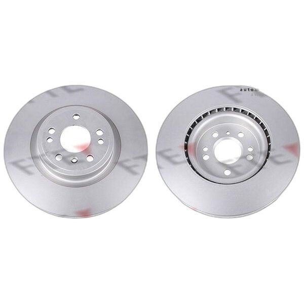 2 brake discs front axle ventilated Ø 330 mm 32 mm FTE for e.g. MB GLE