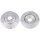 2 Bremsscheiben Vorderachse belüftet Ø 318 mm 30 mm FTE für u.a. AUDI A4
