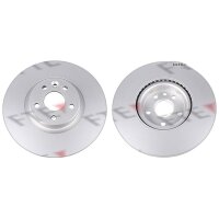 2 Bremsscheiben Vorderachse belüftet Ø 324 mm...