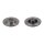 2 brake discs rear axle full Ø 268 mm 12 mm FTE for e.g. CITROËN BERLINGO