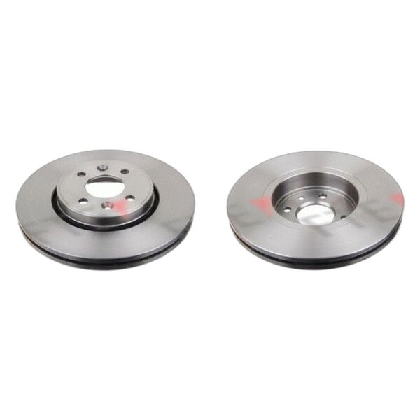 2 brake discs front axle ventilated Ø 280 mm 24 mm FTE for e.g. RENAULT CAPTUR