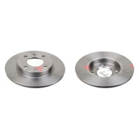 2 brake discs front axle full Ø 247 mm 10 mm FTE...