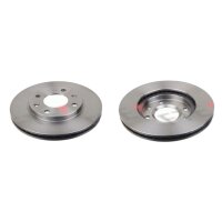 2 brake discs front axle ventilated Ø 247 mm 20.5...