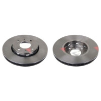 2 Bremsscheiben Vorderachse belüftet Ø 281 mm...