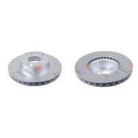 2 brake discs front axle ventilated Ø 280 mm 24 mm...