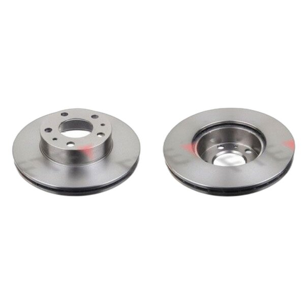 2 brake discs front axle ventilated Ø 280 mm 24 mm FTE for e.g. FIAT DUCATO