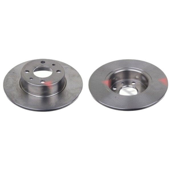 2 Bremsscheiben Hinterachse voll Ø 251 mm 10 mm FTE für u.a. LANCIA THEMA