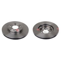 2 Bremsscheiben Vorderachse belüftet Ø 258 mm...