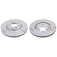 2 Bremsscheiben Vorderachse belüftet Ø 283 mm...